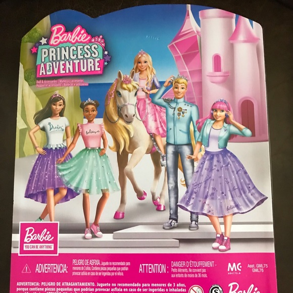 Barbie Princess Adventure New in a Box - Picture 4 of 7